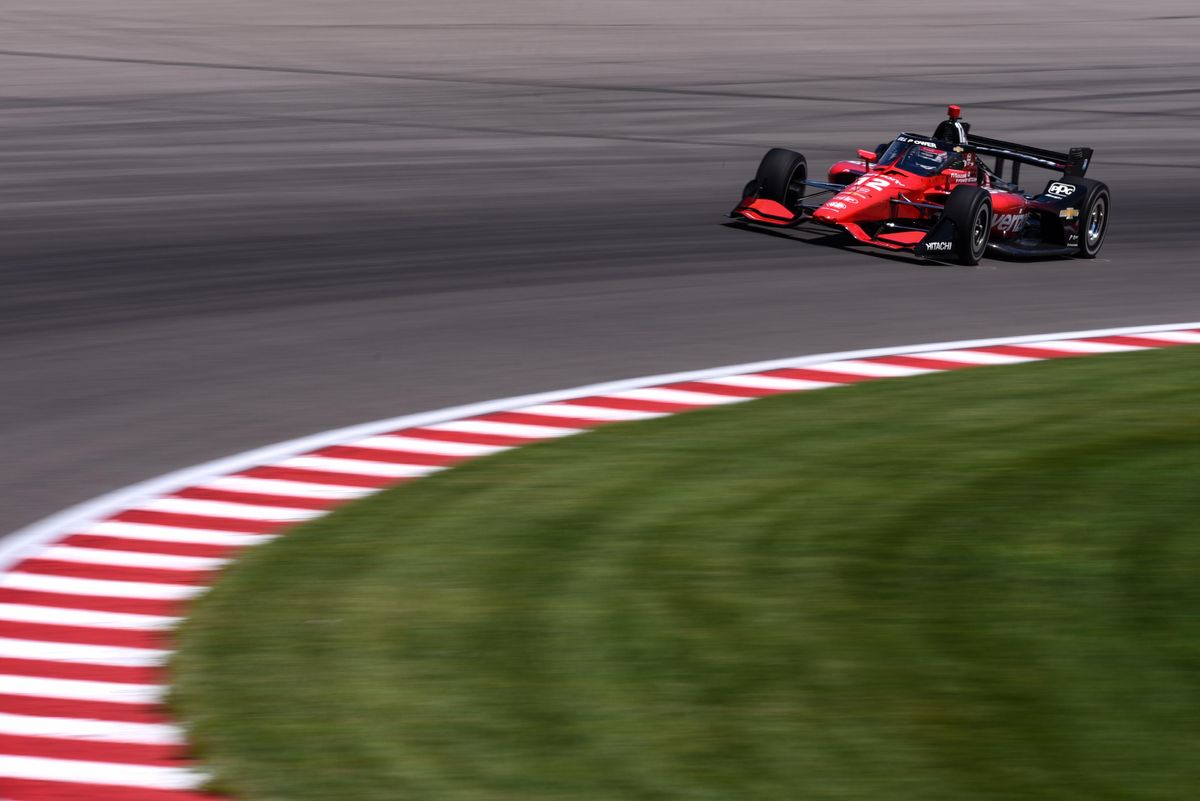 Will Power ties IndyCar pole record at St. Louis